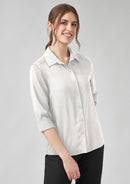 Biz Corporates - Womens Evelyn Long Sleeve Shirt - RU570LL