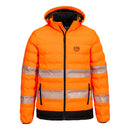 Portwest - S548 - Hi-Vis Ultrasonic Heated Tunnel Jacket