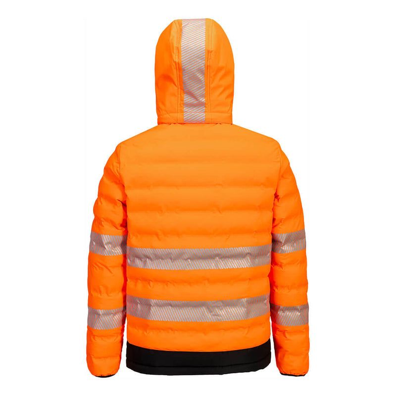 Portwest - S548 - Hi-Vis Ultrasonic Heated Tunnel Jacket