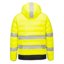 Portwest - S548 - Hi-Vis Ultrasonic Heated Tunnel Jacket