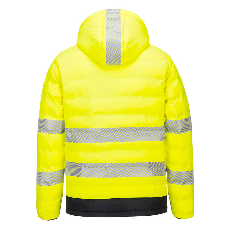 Portwest - S548 - Hi-Vis Ultrasonic Heated Tunnel Jacket