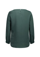 Biz Collection Ladies Madison Boatneck Blouse  S828LL