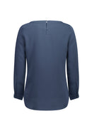 Biz Collection Ladies Madison Boatneck Blouse  S828LL