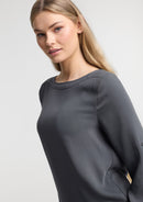 Biz Collection Ladies Madison Boatneck Blouse  S828LL