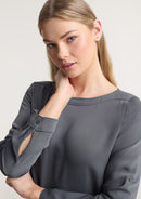 Biz Collection Ladies Madison Boatneck Blouse  S828LL