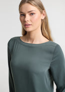 Biz Collection Ladies Madison Boatneck Blouse  S828LL