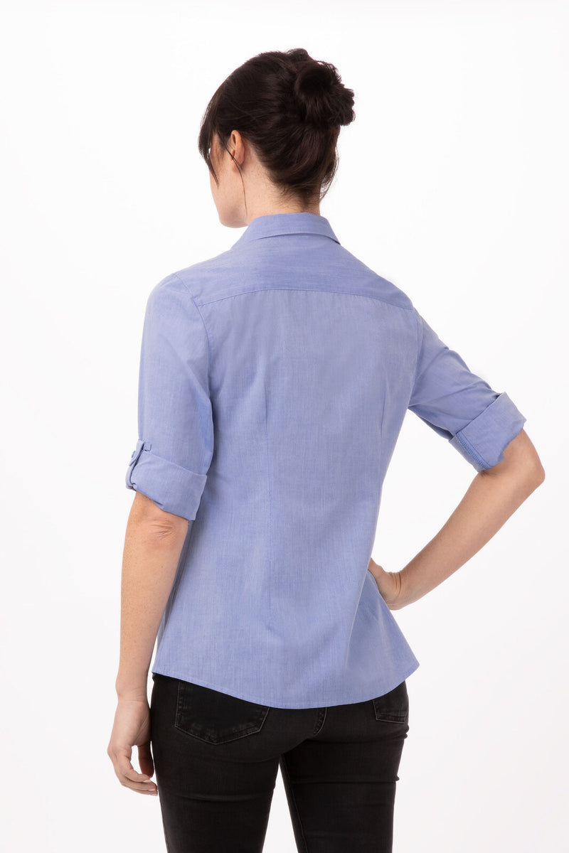 Chef Works - Women's Modern Chambray Dress Shirt - SHC06W