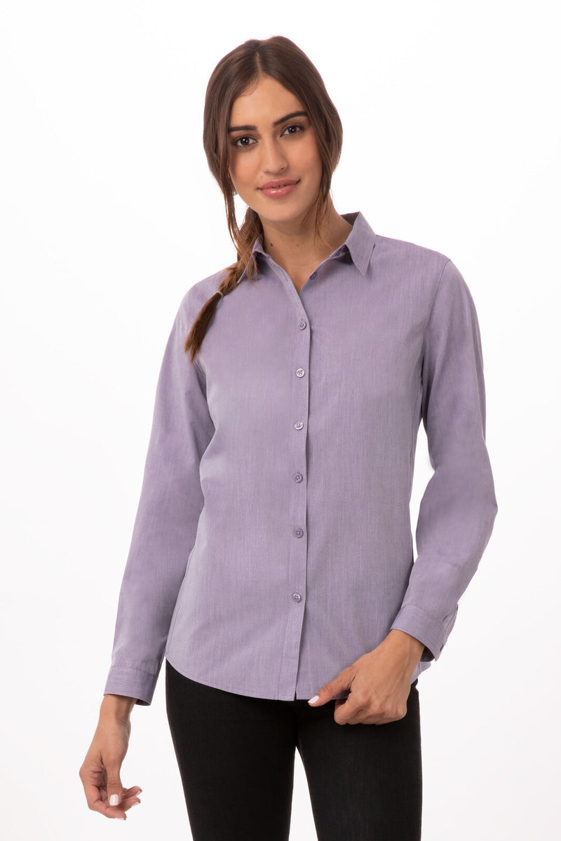 Chef Works - Women's Modern Chambray Dress Shirt - SHC06W