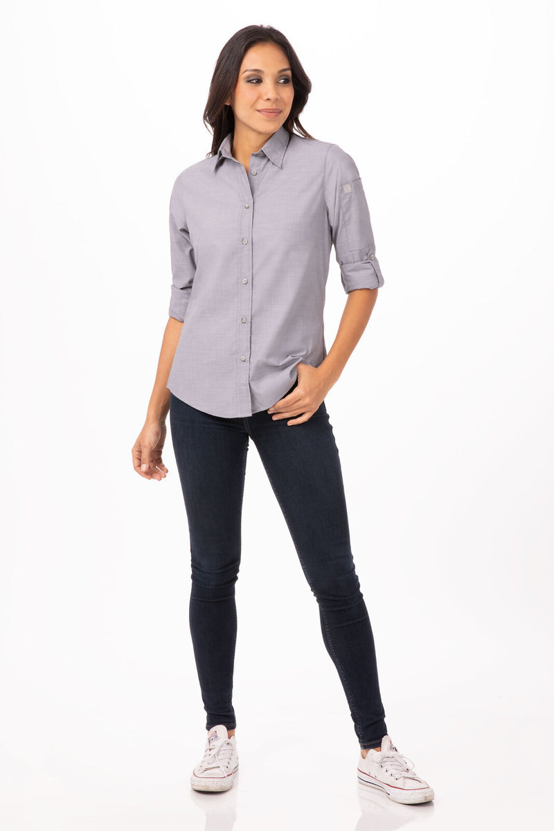 Chef Works - Women's Chambray Shirt - SLWCH002