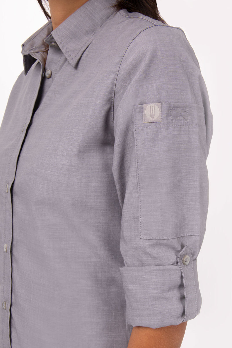 Chef Works - Women's Chambray Shirt - SLWCH002