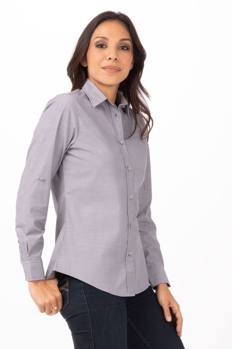 Chef Works - Women's Chambray Shirt - SLWCH002