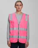Winning Spirit - Unisex Hi-Vis Safety Vest with ID & Utility Pockets - SW04