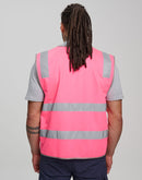Winning Spirit - Unisex Hi-Vis Safety Vest with ID & Utility Pockets - SW04