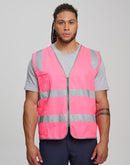 Winning Spirit - Unisex Hi-Vis Safety Vest with ID & Utility Pockets - SW04