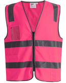 Winning Spirit - Unisex Hi-Vis Safety Vest with ID & Utility Pockets - SW04