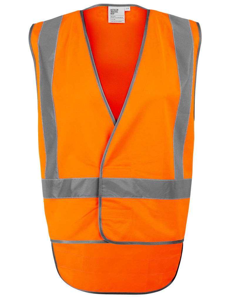 Winning Spirit - Hi-Vis X Back Safety Vest With Tail - SW72