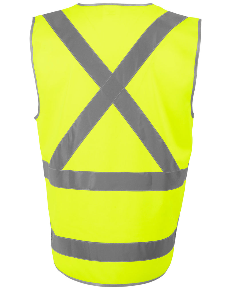 Winning Spirit - Hi-Vis X Back Safety Vest With Tail - SW72