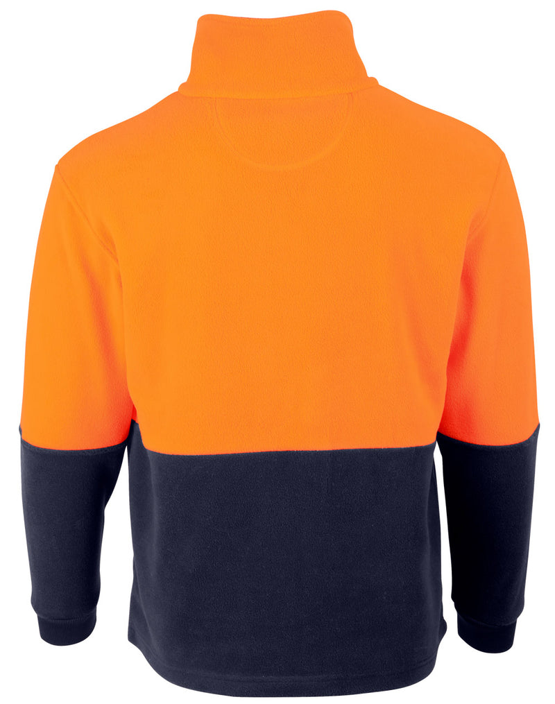 Winning Spirit - Hi Vis Polar Fleece Zip Jacket - SW84