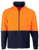 Winning Spirit - Hi Vis Polar Fleece Zip Jacket - SW84