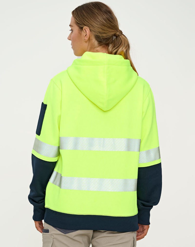 Winning Spirit - Hi Vis Two Tone Safety Hoodies With Segmented Tapes - SW88