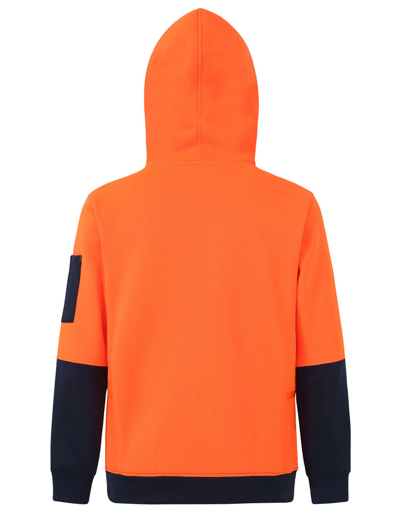 Winning Spirit - Hi Vis Two Tone Water Resistant Fleece Hoodie - SW91