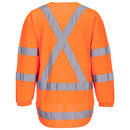Portwest - TM309 - TTMC-W17 Hi-Vis X Back Zipped Vest L/S