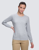 Winning Spirit - Ladies Premium Cotton Face L/S Tee - TS48