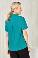 Biz Care - Womens Easy Stretch Short Sleeve Shirt  - CS947LS -1st