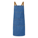 NCC - Denim Bib Apron With Pouch - CA033