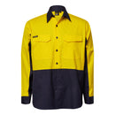 Workcraft - HiVis Vented Ripstop Shirt-L/S - WS6066