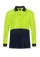 NCC - Workcraft - Hi Vis Lightweight Polo L/S - WSP209