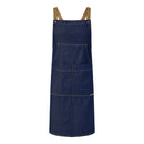 NCC - Denim Bib Apron With Pouch - CA033