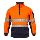 Workcraft - Hi Vis Half Zip Pullover-Tape - WT8013
