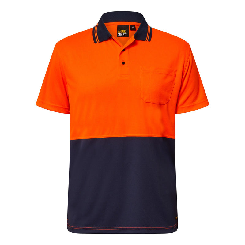 NCC - Workcraft - Hi Vis Lightweight Polo S/S - WSP208