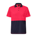 WORKCRAFT - WSP201 Hi Vis Two Tone  Polo Pocket - S/S