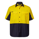 Workcraft - HiVis Vented Ripstop Shirt S/S- WS6067