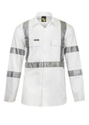 Workcraft - Hi Vis X-Pattern Shirt- L/S - WS3222