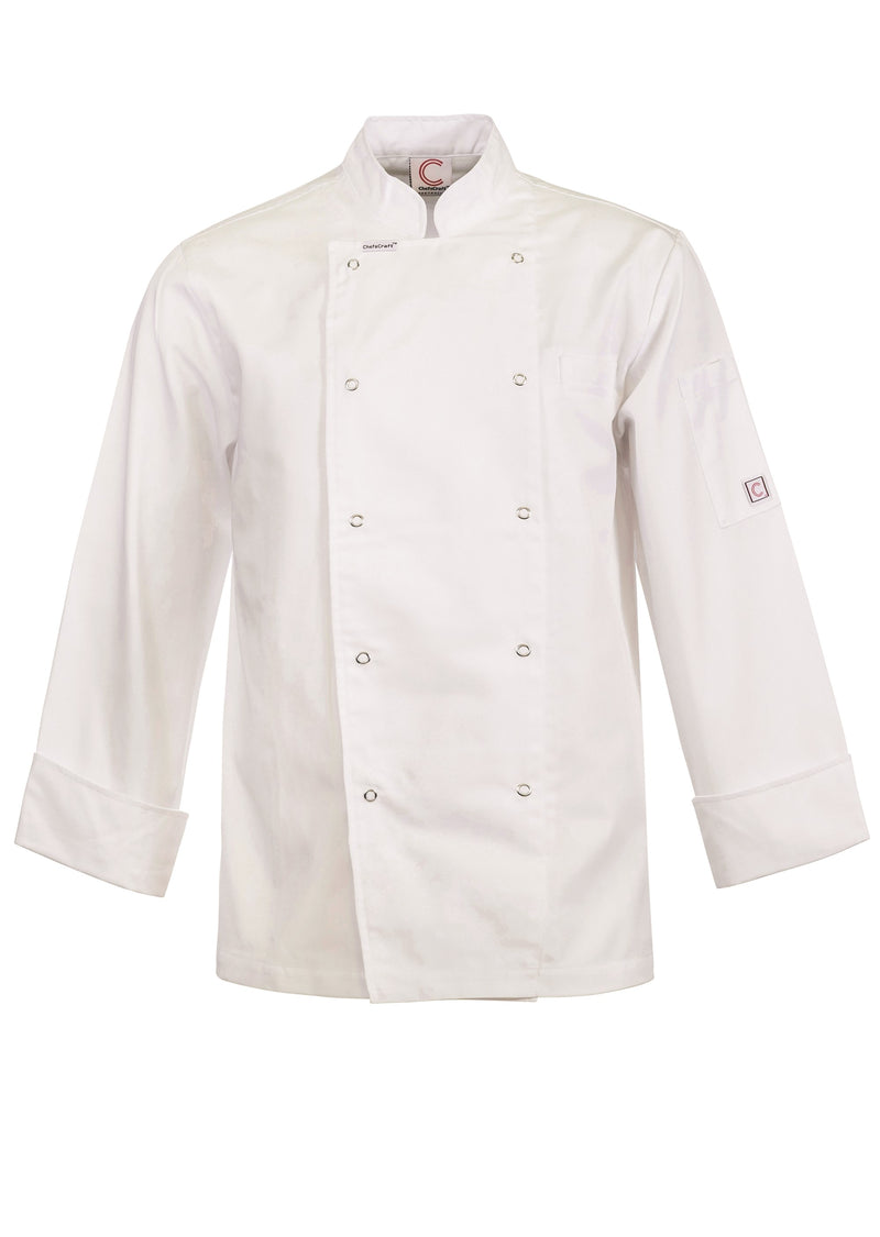 NCC-Exec Chef Jacket Light-L/S-CJ051