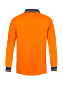 NCC - Workcraft - Hi Vis Lightweight Polo L/S - WSP209