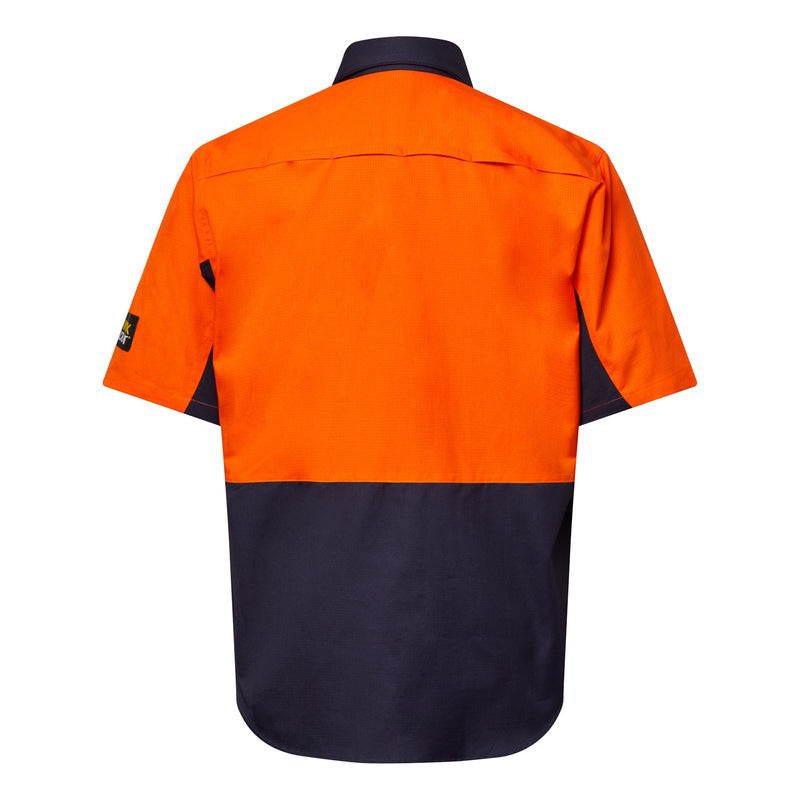 Workcraft-Ripstop S/S Vented Shirt - WS6067