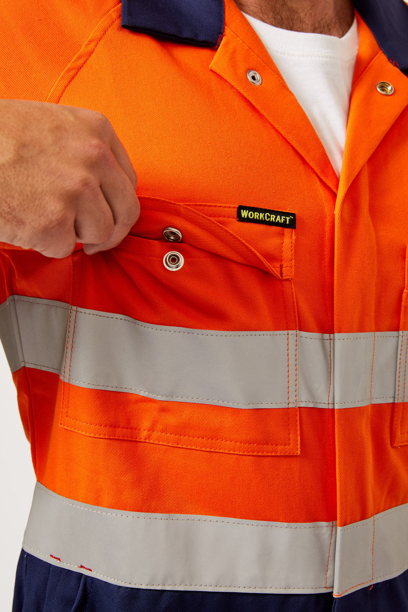 NCC - Workcraft - Hi Vis Coverall Industrial Tape - WC3063