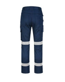 Winning Spirit - Unisex Cotton Stretch Rip-Stop Work Pants With Segmented Tape - WP26HV
