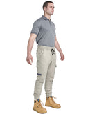 Winning Spirit - Unisex Cotton Stretch Drill Cuffed Work Pants - WP28