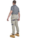 Winning Spirit - Unisex Cotton Stretch Drill Cuffed Work Pants - WP28