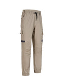 Winning Spirit - Unisex Cotton Stretch Drill Cuffed Work Pants - WP28