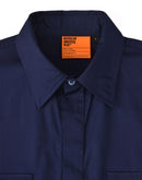 Winning Spirit - Unisex Cool Breeze Closed Front LS Work Shirt - WT12