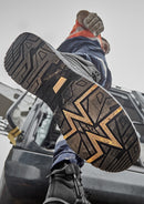 Syzmik - UltraLite Mid Zip Black Reflective - ZFL502