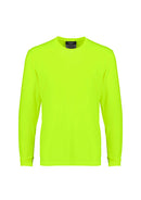 Syzmik - Mens Hi Vis Long Sleeve Tee - ZH390