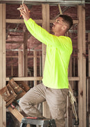 Syzmik - Mens Hi Vis Long Sleeve Tee - ZH390