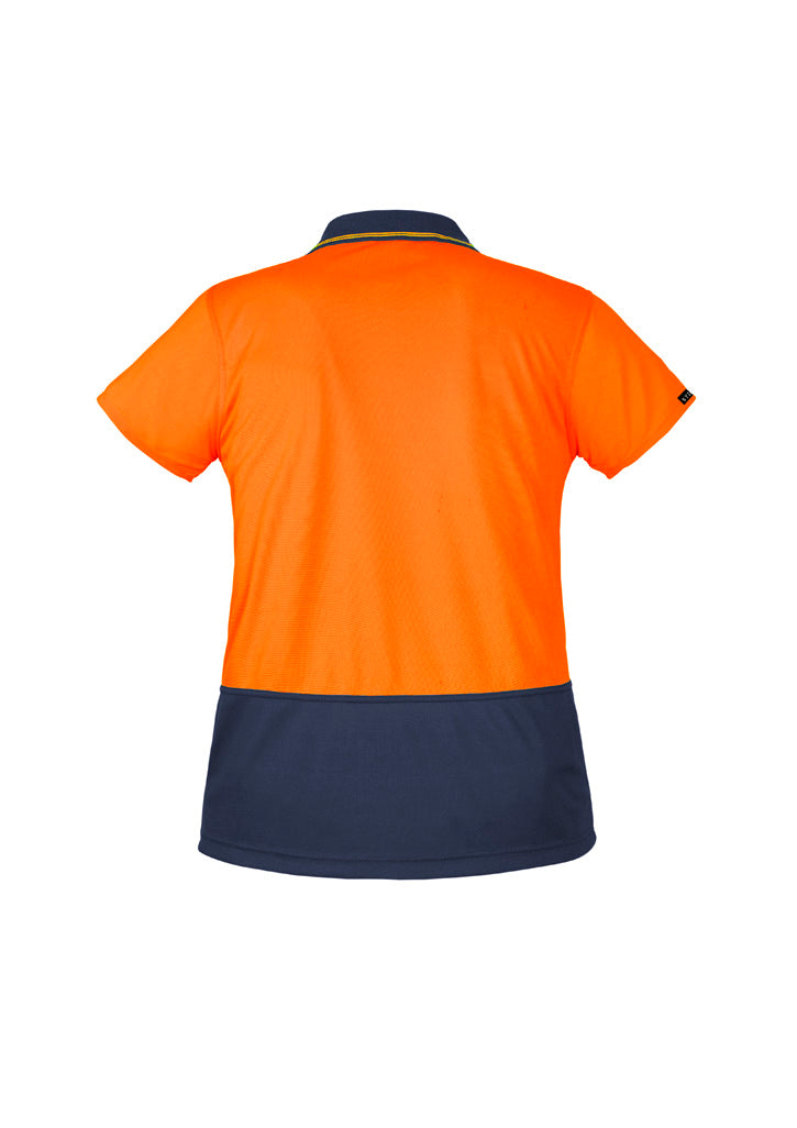 Syzmik - Womens Hi Vis Basic Short Sleeve Polo - ZH731